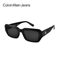 卡爾文·克萊恩 Calvin Klein CK Jeans大框窄框百搭時尚街拍休閑防曬墨鏡CKJ23602S