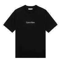 卡尔文·克莱恩 Calvin Klein CK 夏季简约T恤男士运动透气热印休闲圆领短袖上衣
