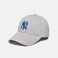 MLB 出游季 復古刺繡字母大標棒球帽 男女彎檐時尚帽子