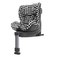 HBR 虎贝尔 E360 安全座椅 0-12岁 黑白棋盘格