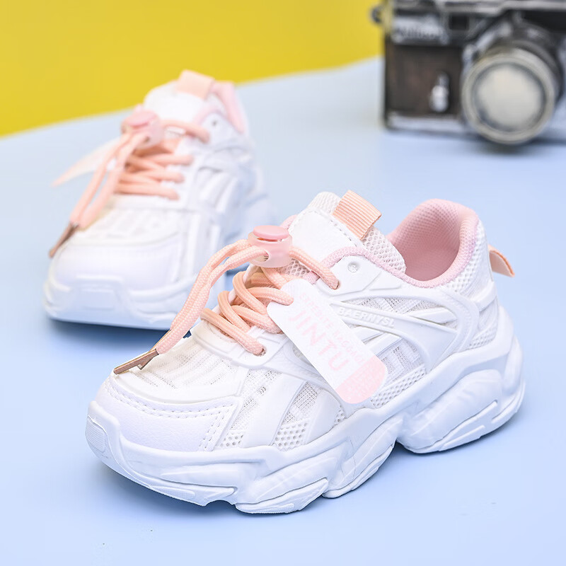 男童运动鞋韩版女童鞋子网面透气儿童跑步鞋中大童休闲鞋