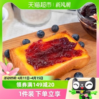 88VIP：JIAXIAN 佳仙 蓝莓果酱100g袋装 0脂含量60%果肉夹心吐司面包烘焙