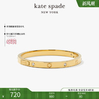 Kate Spade ks infinite spade 刻字手镯时尚设计感质感精致女