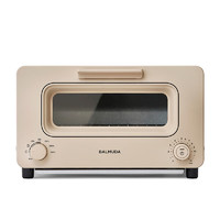 巴慕达（BALMUDA）balmuda/巴慕达 K05D日本蒸汽电烤箱迷你小型家用多功能烘培炸鸡 K05D奶茶色()赠烤盘手套