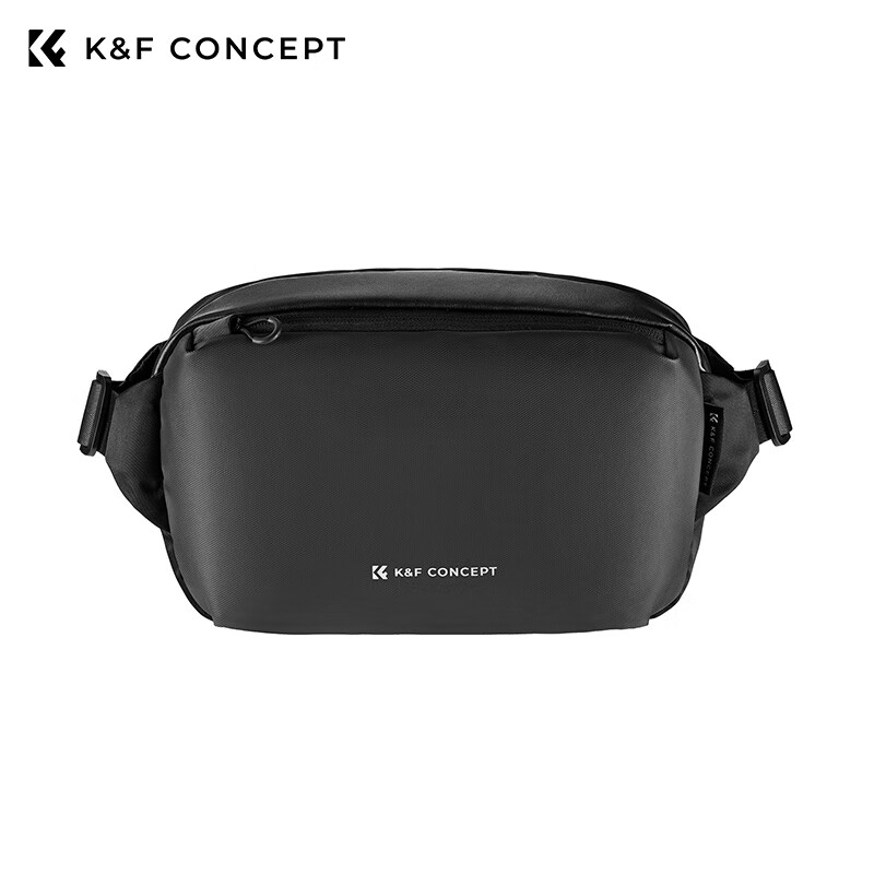 K&F Concept卓尔 相机包单肩斜跨数码专业微单反摄影包户外街拍便携相机单反收纳包 耀夜黑