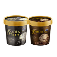 玛琪摩尔Much Moore新西兰冰淇淋大桶鲜奶冰激凌巧克力雪糕1L桶装 奶油曲奇1L+摩卡咖啡1L