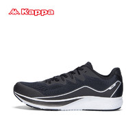 卡帕（Kappa）风速跑步鞋男子春季轻便减震运动鞋潮鞋 黑色 41 