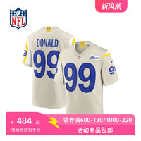 NFL 洛杉矶公羊 客场Game球衣-AaronDonald-男子 热转印印号