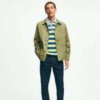 Brooks Brothers 弹力斜纹棉工装夹克