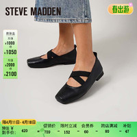 STEVE MADDEN/思美登2024春夏方头浅口玛丽珍鞋女单鞋 EMORYM 黑色 36