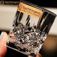 奈赫曼德国Nachtmann水晶玻璃轻奢小酒杯二两烈酒杯家用白酒杯套装 诺贝勒斯-平底白酒杯55ML单只装