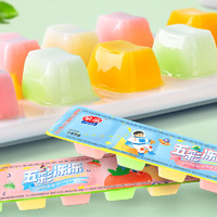 亲亲五彩冻冻AD钙乳酸果冻条100g混合水果口味休闲儿童零食小吃