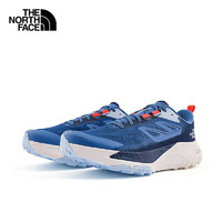 北面 越野跑鞋男戶外舒適透氣跑步鞋春83N3 藍色/V7I
