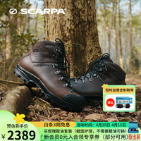 SCARPA思嘉帕户外冈仁波齐专业版 Pro GTX防水保暖防滑登山徒步鞋 檀黑色 男款 44