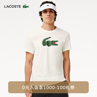 LACOSTE法国鳄鱼男装24年时尚简约短袖T恤TH7513 2D8/白色 3 /170