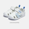 Ginoble 基诺浦 婴儿学步鞋8-18个月男女儿童凉鞋24年夏季宝宝步前鞋GB2203白色