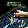 RAZER 雷蛇 黑寡婦蜘蛛V4迷你三模無線熱插拔鍵盤 電競游戲機械鍵盤 布丁鍵帽 迷你蜘蛛 RGB 橙軸