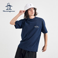 万星威（Munsingwear）高尔夫款春夏字母印花圆领短袖T恤 NV00 LL