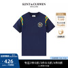 KENT&CURWEN/肯迪文KC夏季新品男女同款字母徽章T恤K4570EI041