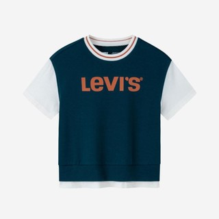 Levi's 李维斯 儿童短袖T恤男童夏简约拼色李维斯童装儿童柔软舒适短T专柜同款