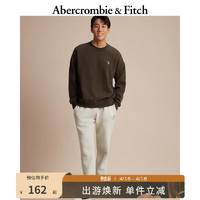 限尺码：Abercrombie & Fitch 男装女装款 美式通勤抓绒卫裤330654-1 奶油色 M (180/80A)