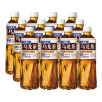 SUNTORY 三得利 乌龙茶500ml*12瓶散装 0脂肪特级茶叶无糖饮料-D