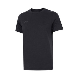 LI-NING 李宁 运动短袖T恤男士健身跑步训练透气吸汗t恤
