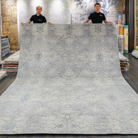 天匠天匠275x370cm手工羊毛地毯现代简约手工地毯别墅家用无胶地毯 275x370cm