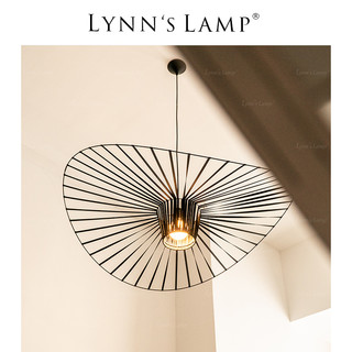 立意 Lynn's立意 北欧网红草帽子吊灯 设计师创意客厅卧室网红艺术灯具
