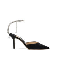 周仰杰（JIMMY CHOO ） 女士高跟鞋 IT 36.5 Black