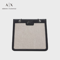 阿玛尼ARMANI EXCHANGE24春季AX女士中号布艺手提托特包