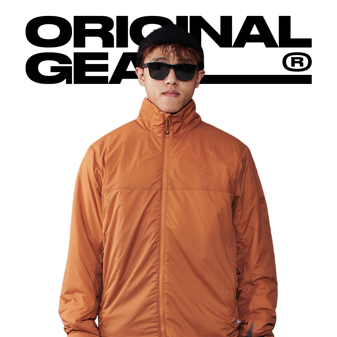 ORIGINAL GEAR原器 Primaloft金标P棉立领棉服 拒水保暖中层打底