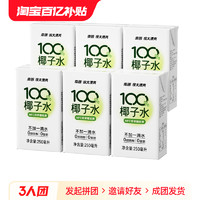 Nanguo 南国 海南纯椰子水250ml*10电解质水100%饮料孕妇