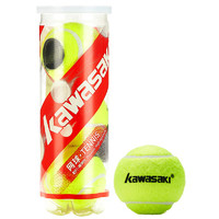 KAWASAKI 川崎 比赛训练网球 3只装 KT-80