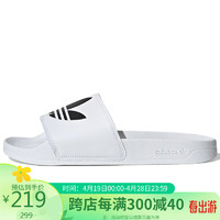 adidas 阿迪达斯 三叶草 男子 ADILETTE LITE 运动 拖鞋 FU8297 42码 UK8码