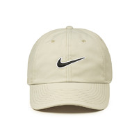 Nike 耐克棒球帽男女夏季遮阳帽休闲米色运动帽 FB5369-072