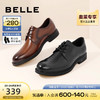 BeLLE 百丽 商务男士皮鞋男鞋秋季新款软底真皮正装皮鞋结婚鞋B3GJ8CM1