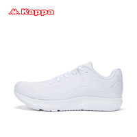 卡帕（Kappa）风速跑步鞋男子春季轻便减震运动鞋潮鞋 白色 39