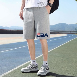 限尺码：CBA 男士运动五分裤夏季时尚薄款印花透气外穿短裤休闲潮