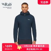 Rab 睿坡 男士Xenair Alpine Light保暖连帽棉服金标徒步外套QIP-17