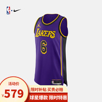 NBA 洛杉矶湖人队詹姆斯SE ADV男子球衣篮球服NBA-运动背心DQ0149 湖人队/詹姆斯 L