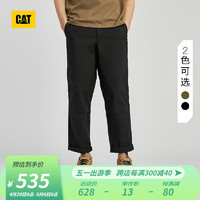 CAT卡特24春夏男户外多功能口袋设计长裤 黑色 M