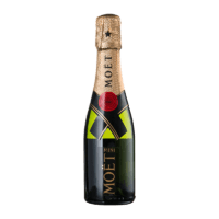 MOET & CHANDON 酩悦 MOET） 行货 一瓶一码 中文背标 法国进口 酩悦香槟200ML单支装