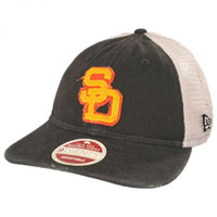 美职棒（MLB）男士复古风格徽标贴片棒球帽舒适透气202821Brown ADJUSTABL