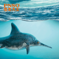 PNSO 大眼鱼龙布鲁克恐龙大王成长陪伴模型12