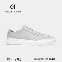 COLE HAAN 歌涵 colehaan/歌涵 男鞋休闲鞋 轻便舒适透气低帮平底男士板鞋 C36747 灰色-C36747 41.5