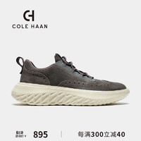 COLE HAAN 歌涵 colehaan歌涵 男鞋运动鞋秋季缓震布洛克休闲鞋百搭老爹鞋C37661 灰色-C37661 41