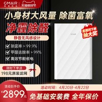 GMair 果麦新风 果麦家用壁挂式静音除甲醛新风机系统GM280（PRO）