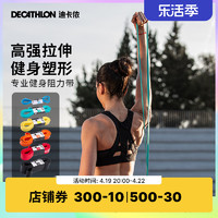 DECATHLON 迪卡侬 拉力绳拉力器开肩练背多功能阻力带健身器材家用拉力带EYY2