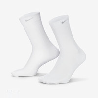 NIKE 耐克 女子輕薄中筒運動襪（1雙） DV5701-100 S